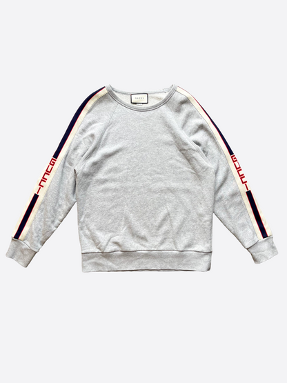 Gucci grey sweatshirt deals