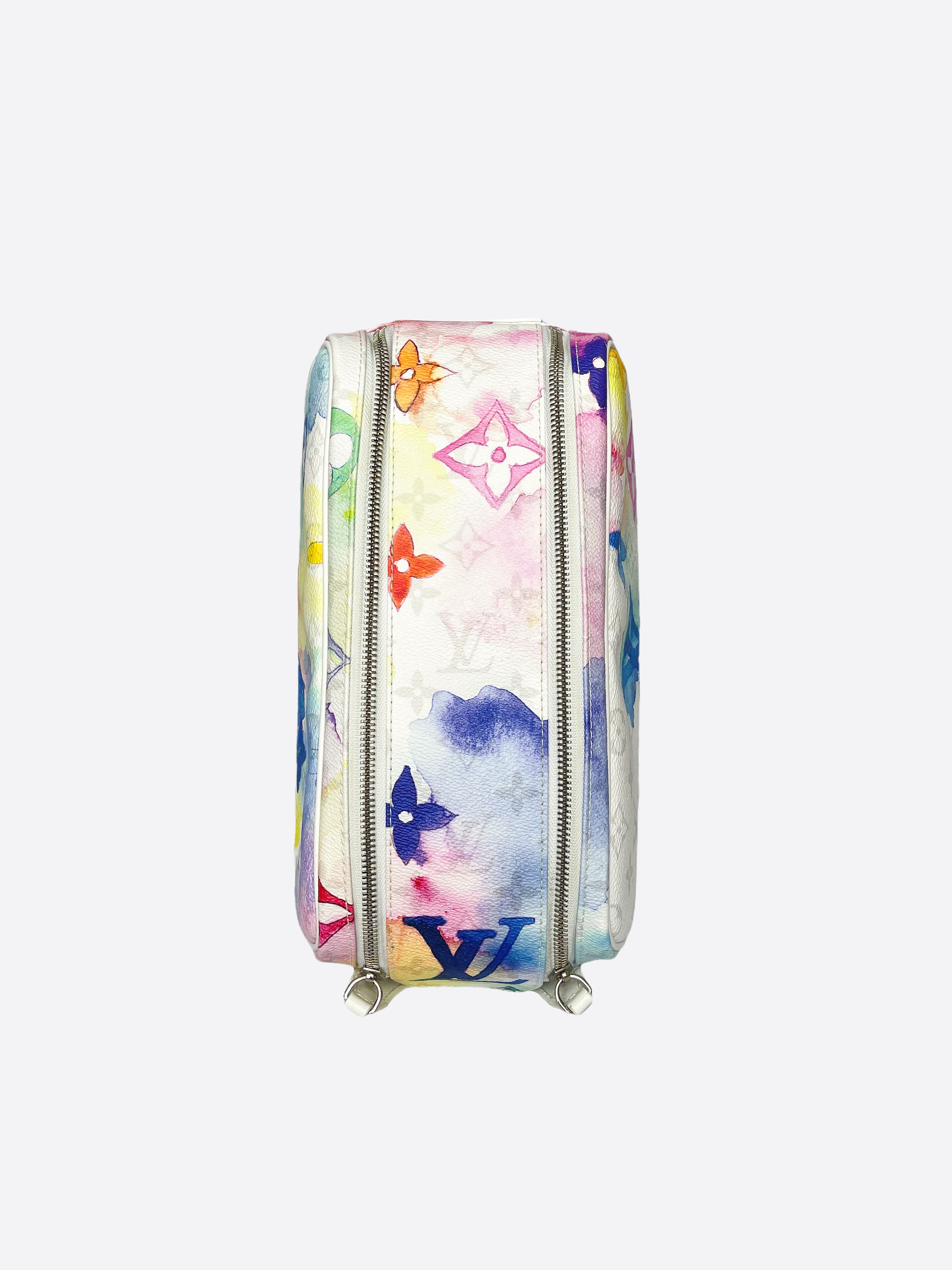 Louis Vuitton Dopp Kit Watercolor Multicolor Weekend Travel Toiletry Pouch  Bag