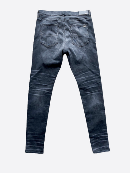 Amiri Plaid MX1 Distressed Jeans