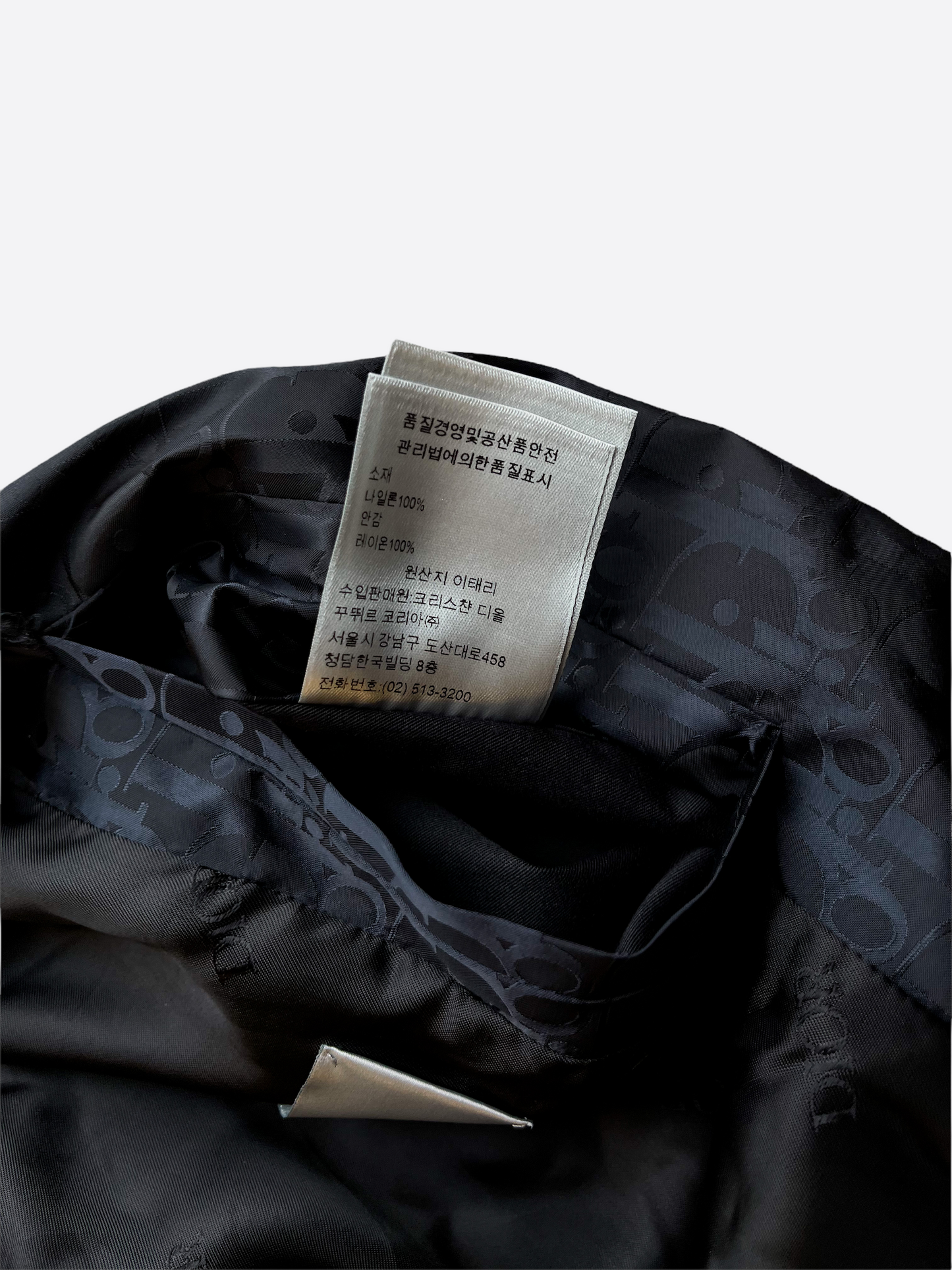 Dior Oblique Black Bomber Jacket