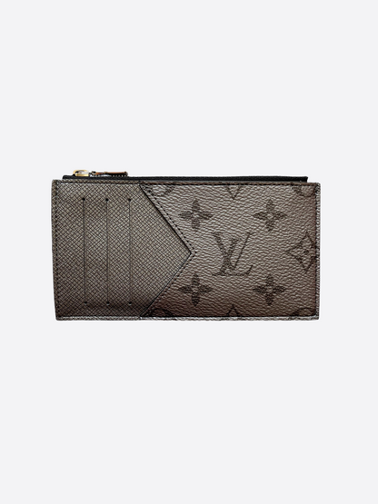 Louis Vuitton Silver Monogram Coin Cardholder