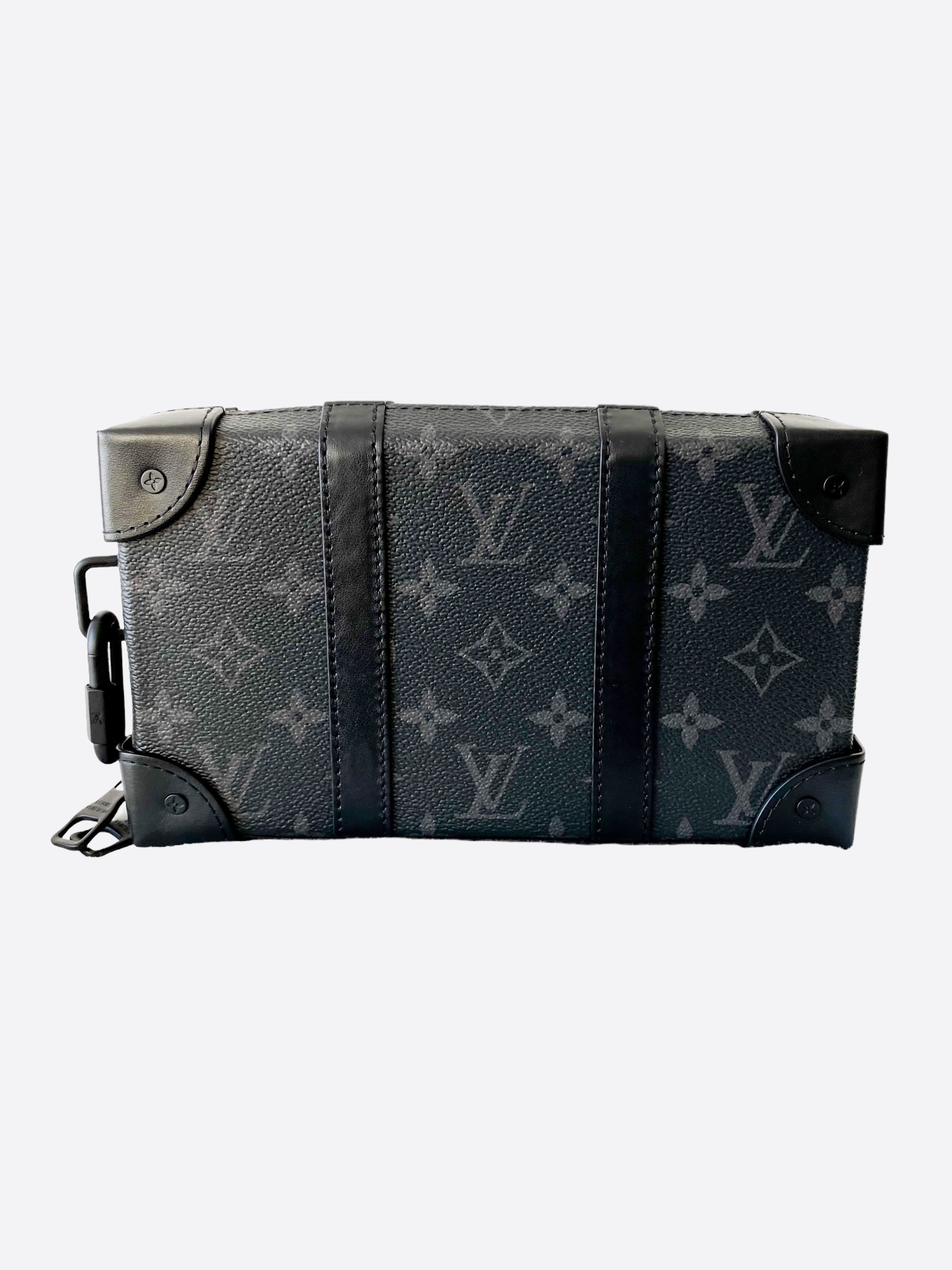 Louis Vuitton Black Monogram Eclipse Soft Trunk Wallet