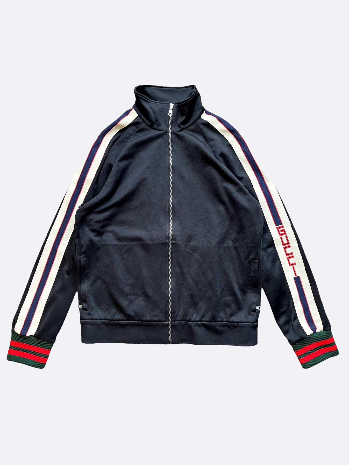 Gucci logo outlet track jacket