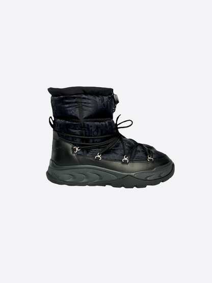 Dior Oblique Laced Snow Boots