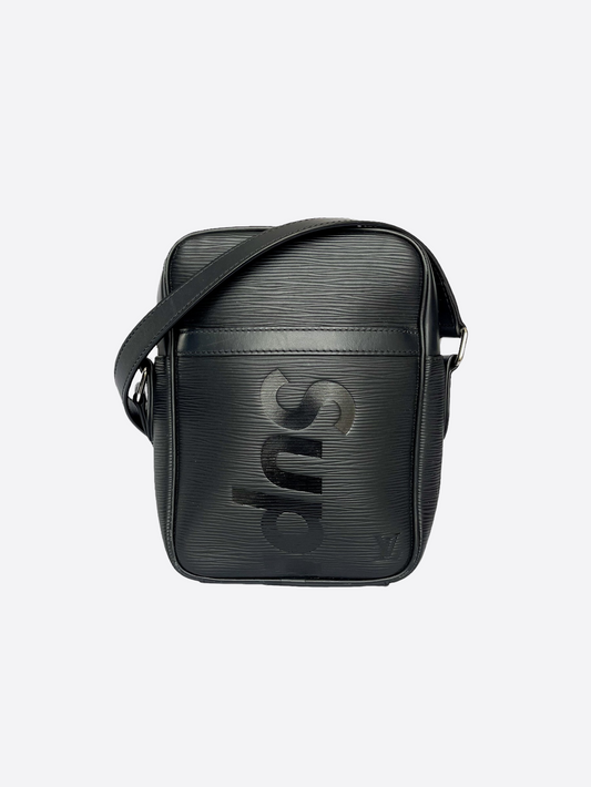 Louis Vuitton Supreme Black EPI Danube