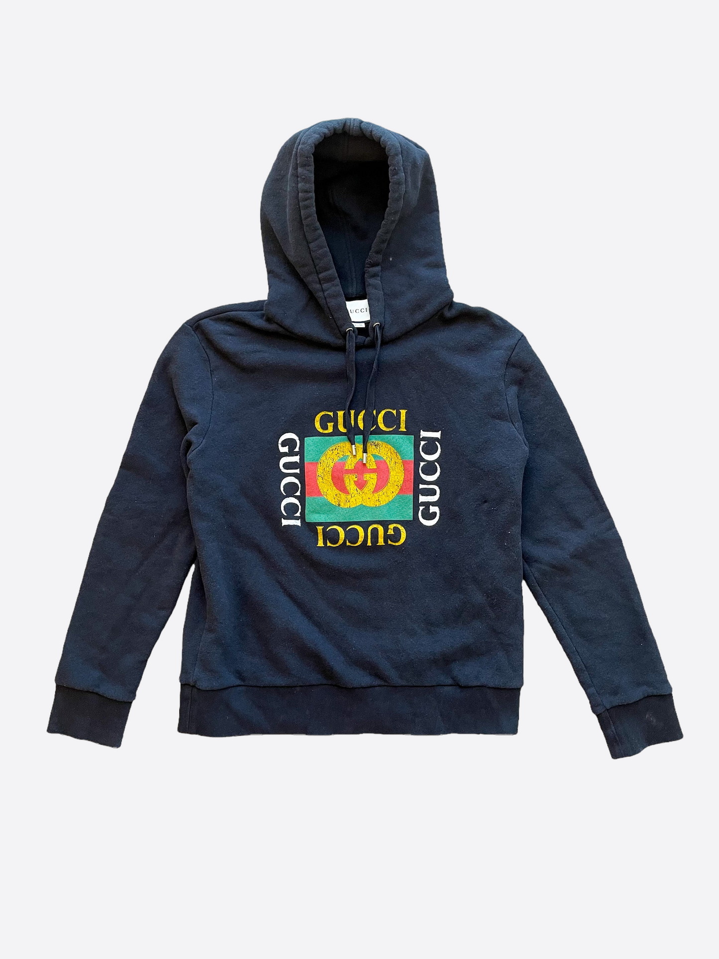 Gucci vintage top logo hoodie