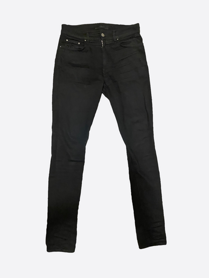 Amiri Black Stack Denim