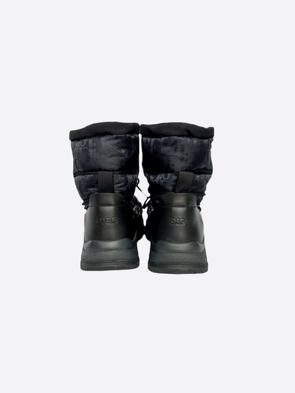 Dior Oblique Laced Snow Boots