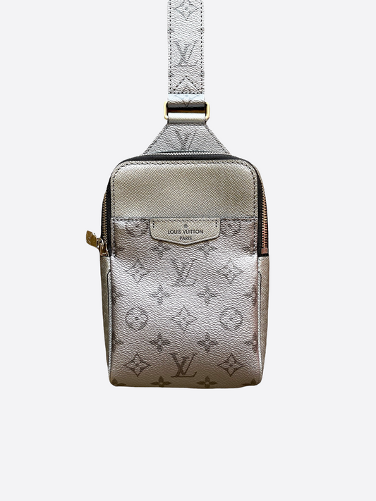 Louis Vuitton Silver Outdoor Sling Bag