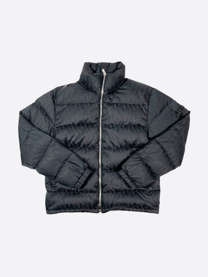 Dior Oblique Black Puffer Jacket