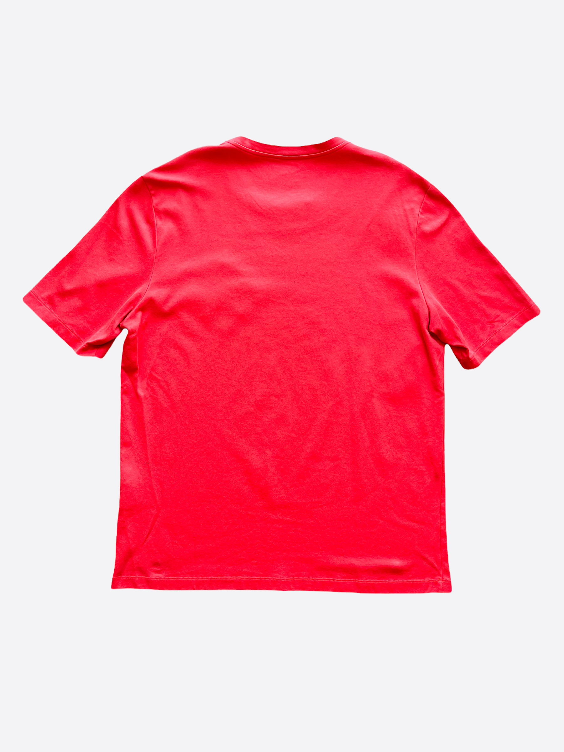 Louis Vuitton Red Embroidered Tee – Savonches