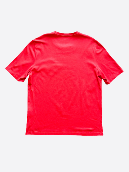 Louis Vuitton Red Embroidered Tee