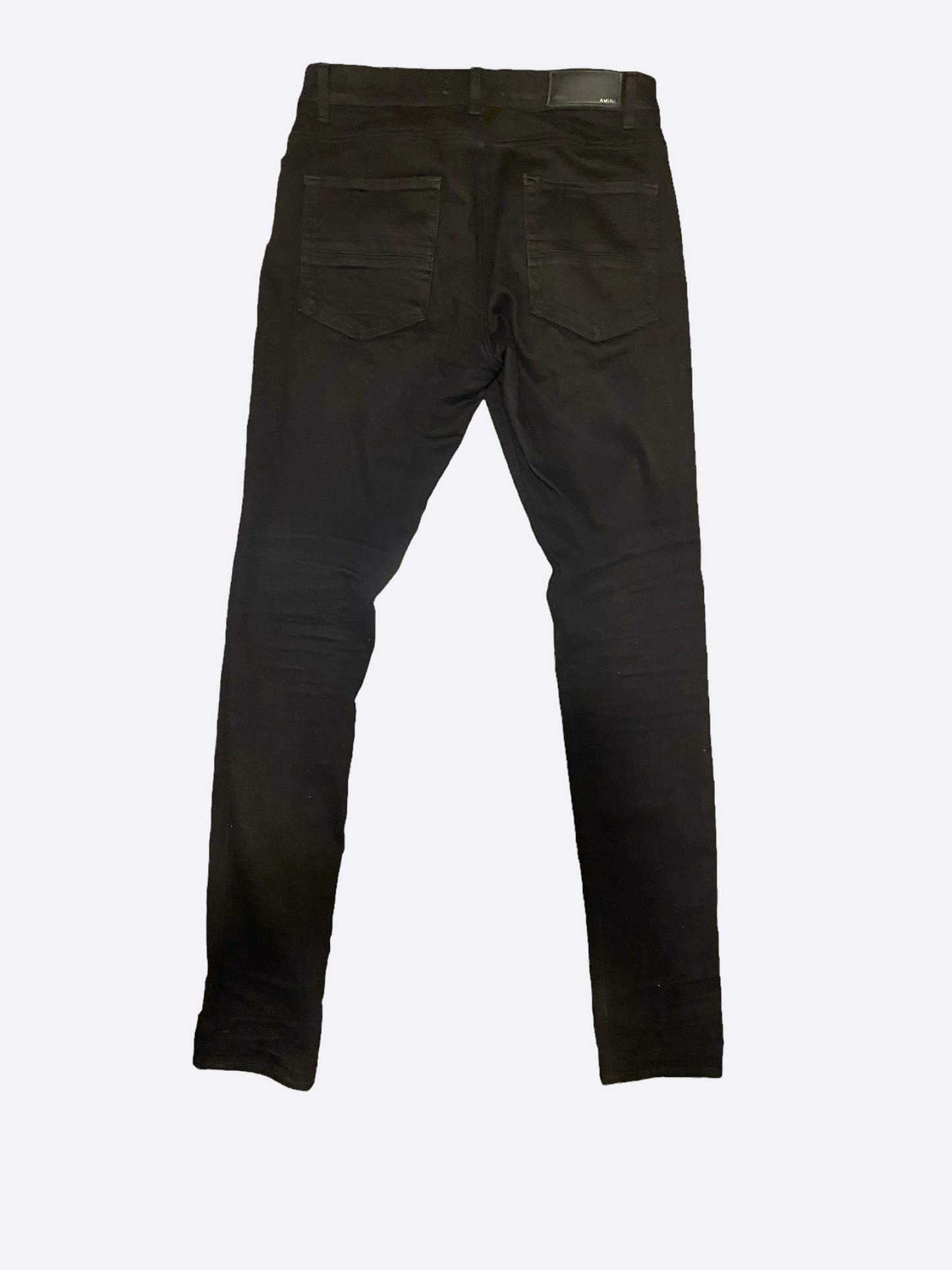 Amiri Black Stack Denim