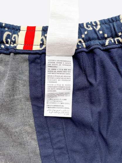 Gucci Blue GG Jacquard Trackpants