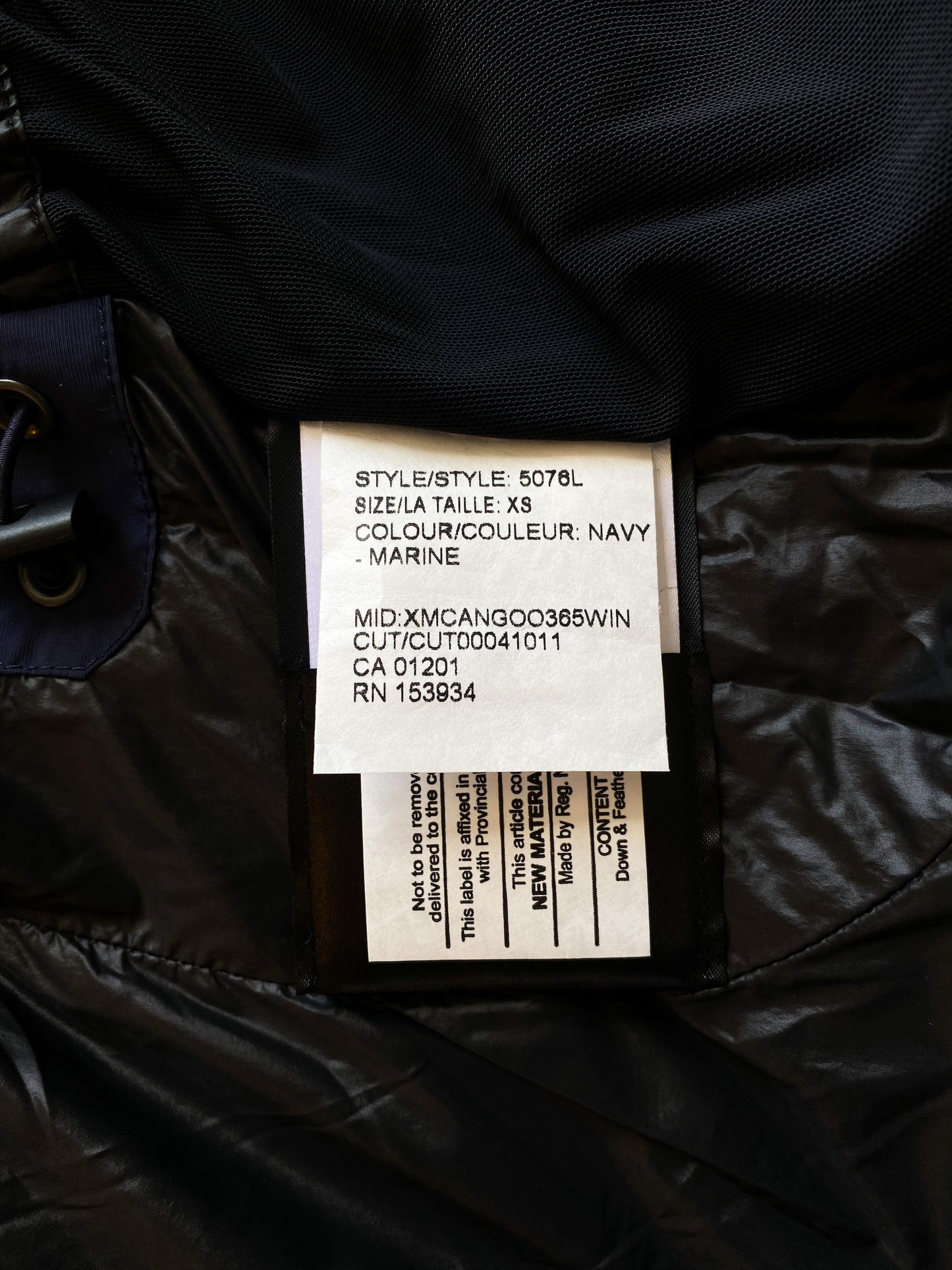 Canada Goose Navy Alliston Women's Jacket