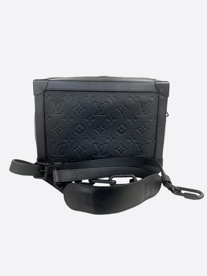 Louis Vuitton Black & Orange Soft Trunk