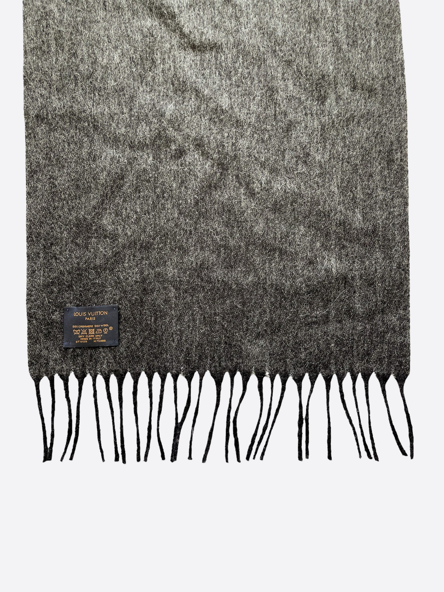 Louis Vuitton Monogram Monogram Gradient Scarf, Grey