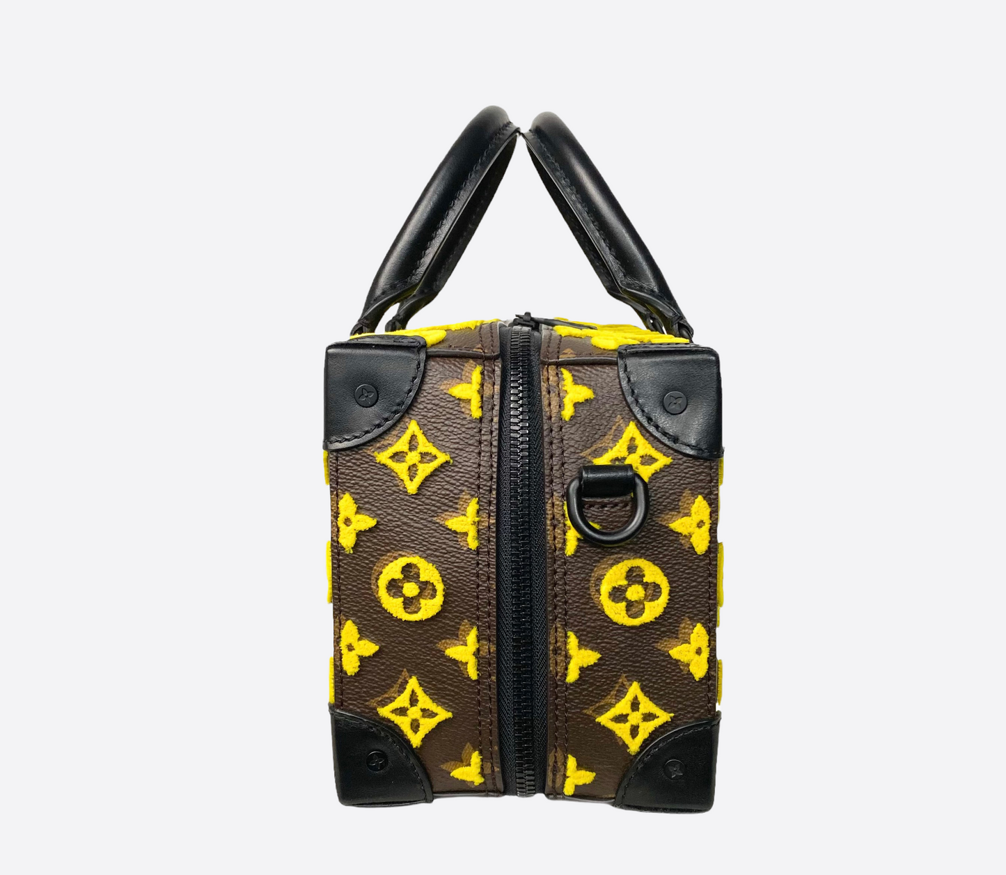 Louis Vuitton Speedy Yellow Monogram Tuffetage Trunk