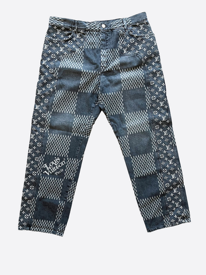 Louis Vuitton Nigo Monogram Jeans