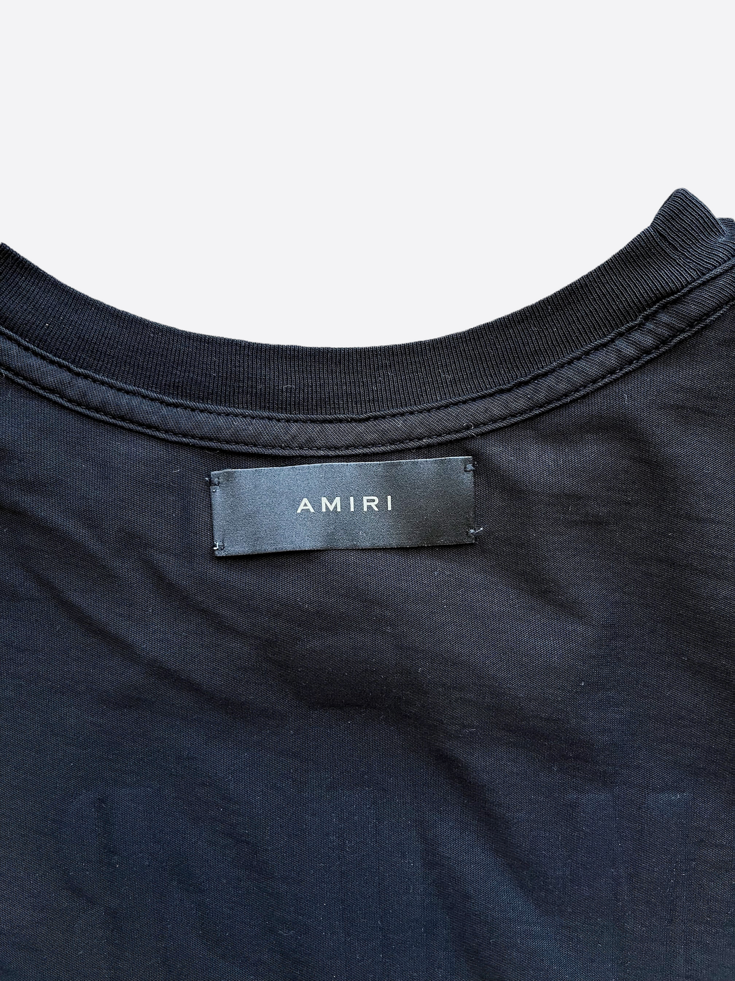 Amiri Black Dagger Logo T-Shirt