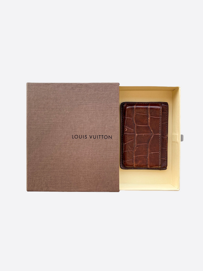 Louis Vuitton Alligator Card Holder