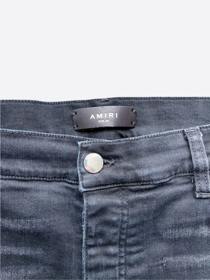 Amiri Plaid MX1 Distressed Jeans