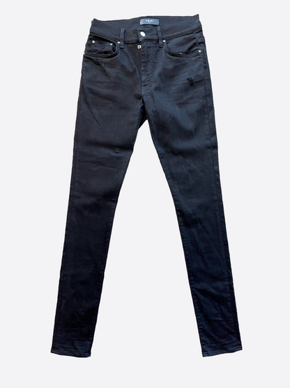 Amiri Black Stack Denim