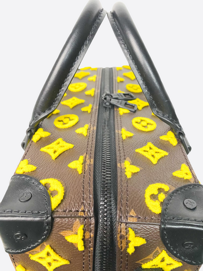 Louis Vuitton Speedy Yellow Monogram Tuffetage Trunk