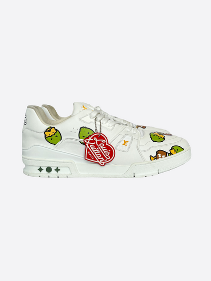 Louis Vuitton White Duck Nigo Trainers