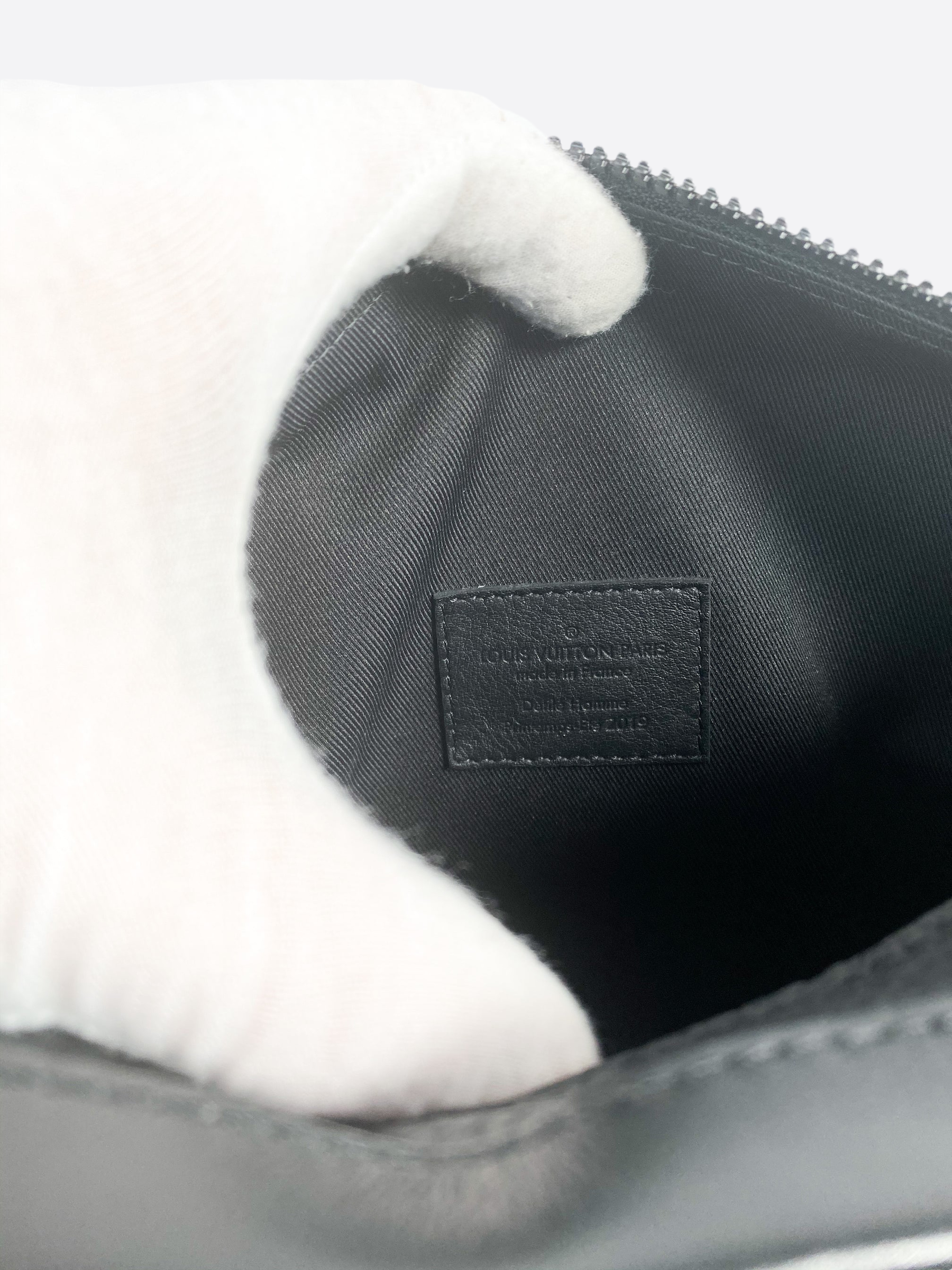 Soft trunk mini cloth bag Louis Vuitton Black in Cloth - 36099395