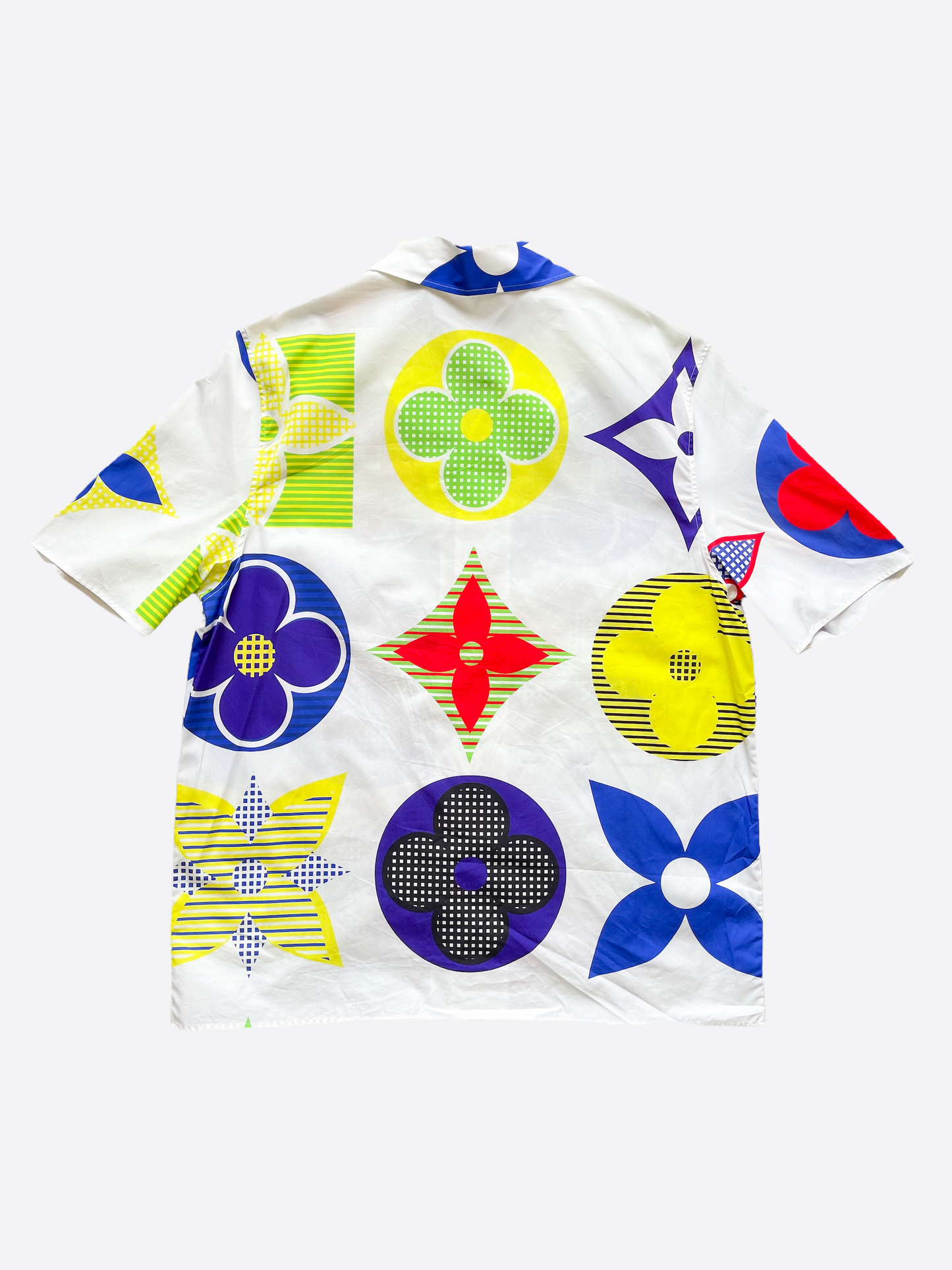 Louis Vuitton Pastel Monogram Button Up Shirt Multi Size XXL
