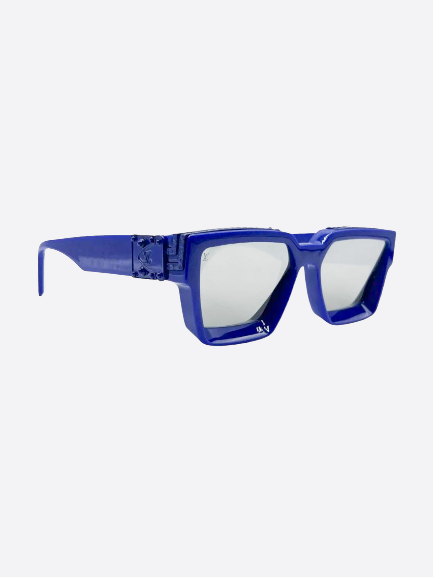 Louis Vuitton Sunglasses Millionaire 1.1 58 17 Z1359E Blue Marble excellent