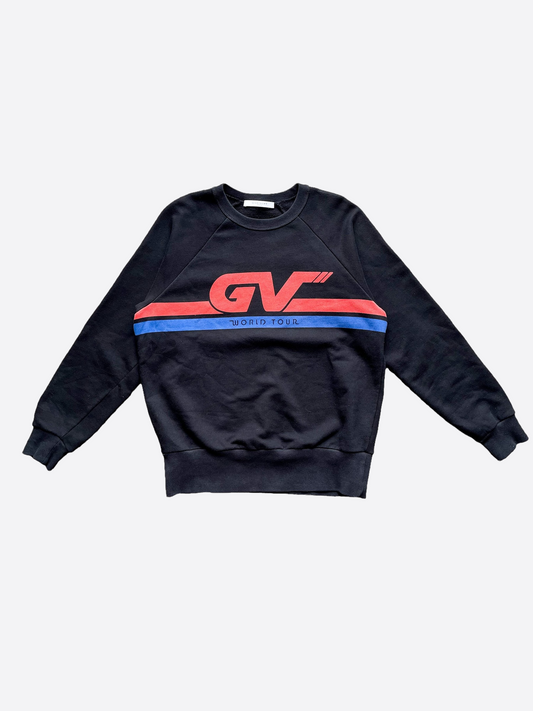 Givenchy Black GV World Tour Sweatshirt