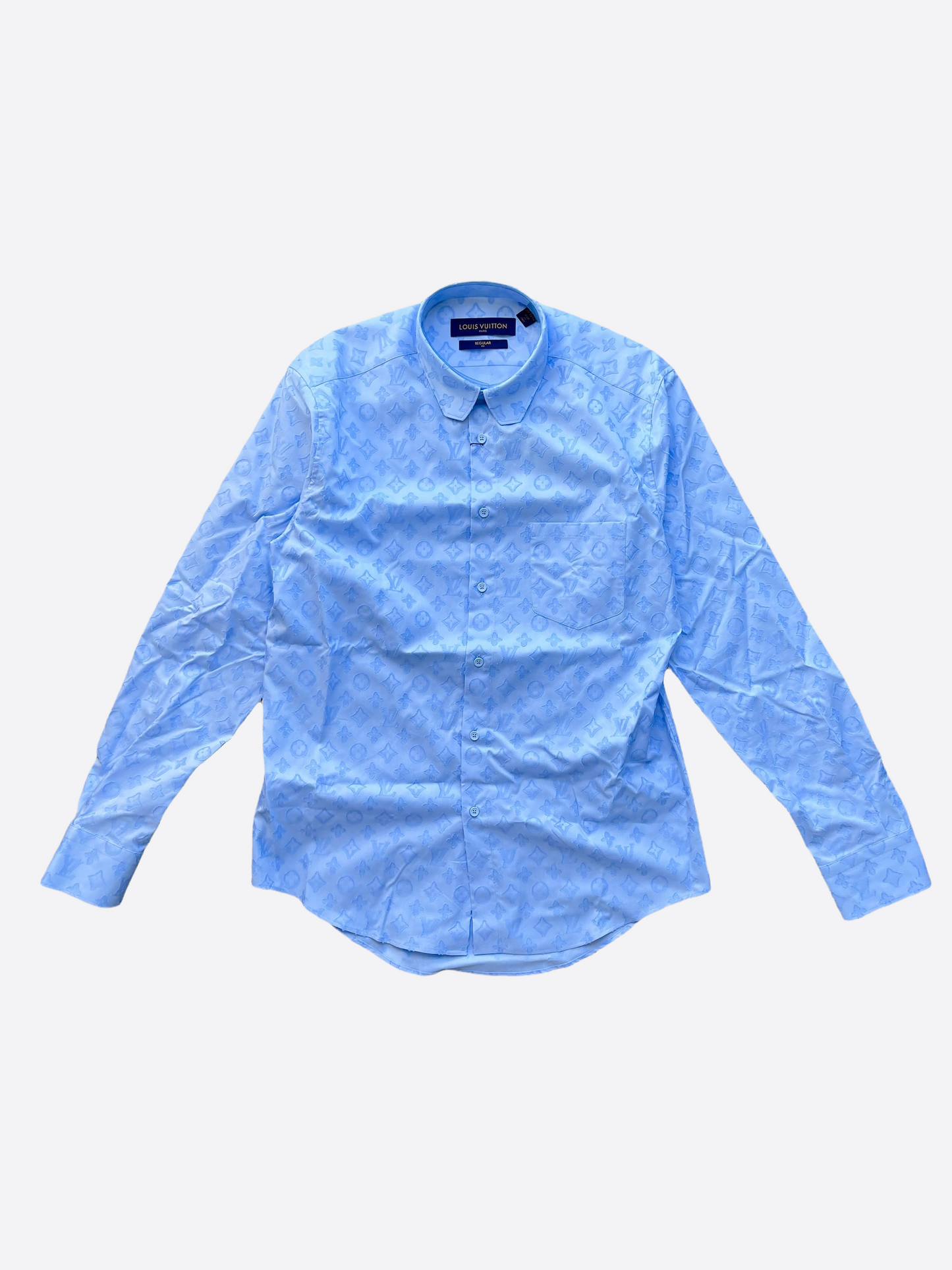 louis blue dress shirt