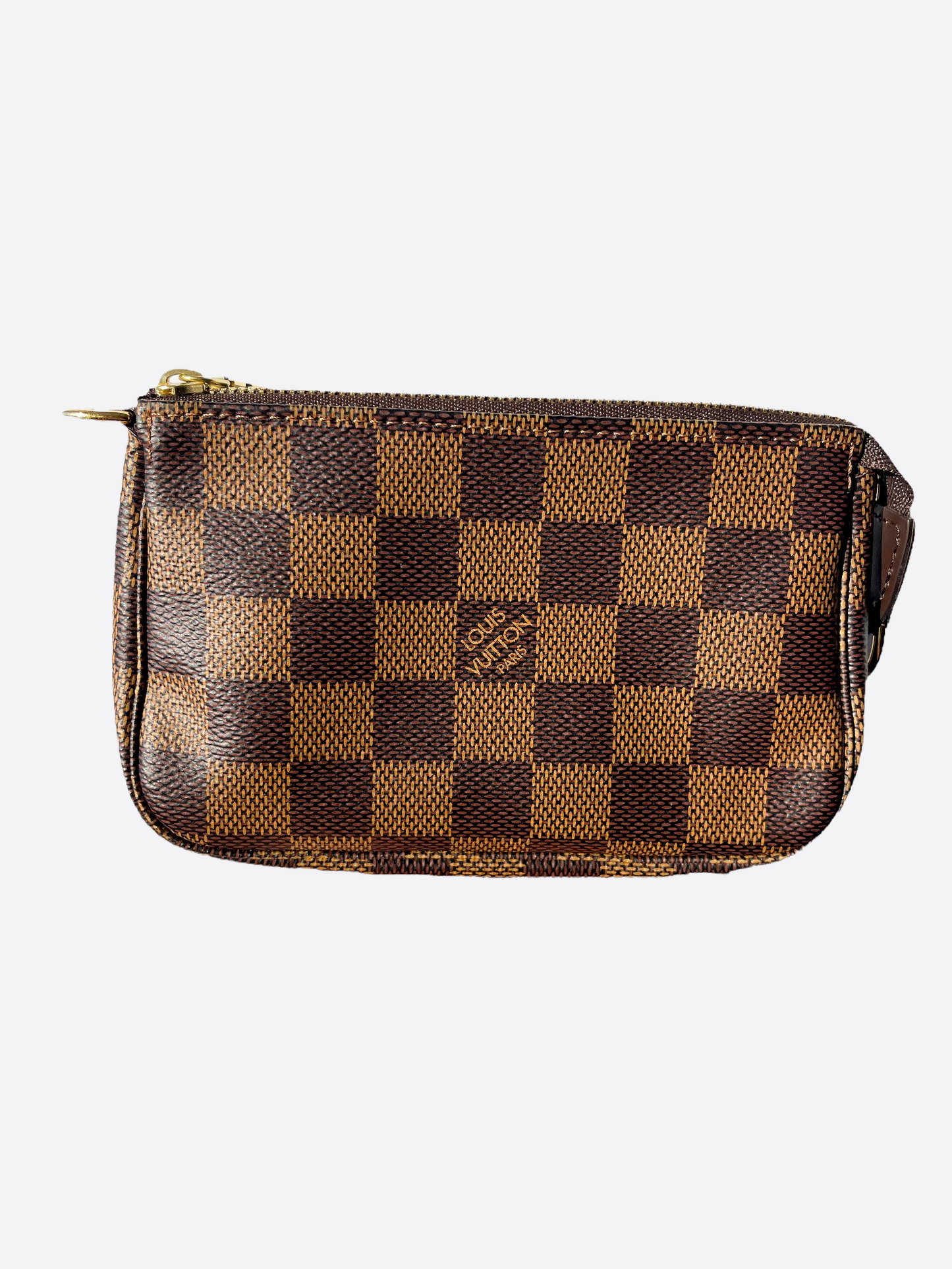 Louis Vuitton Damier Ebene Mini Pochette Wallet