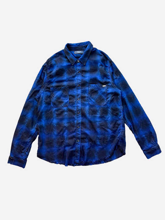 Amiri Blue Button Up Shirt