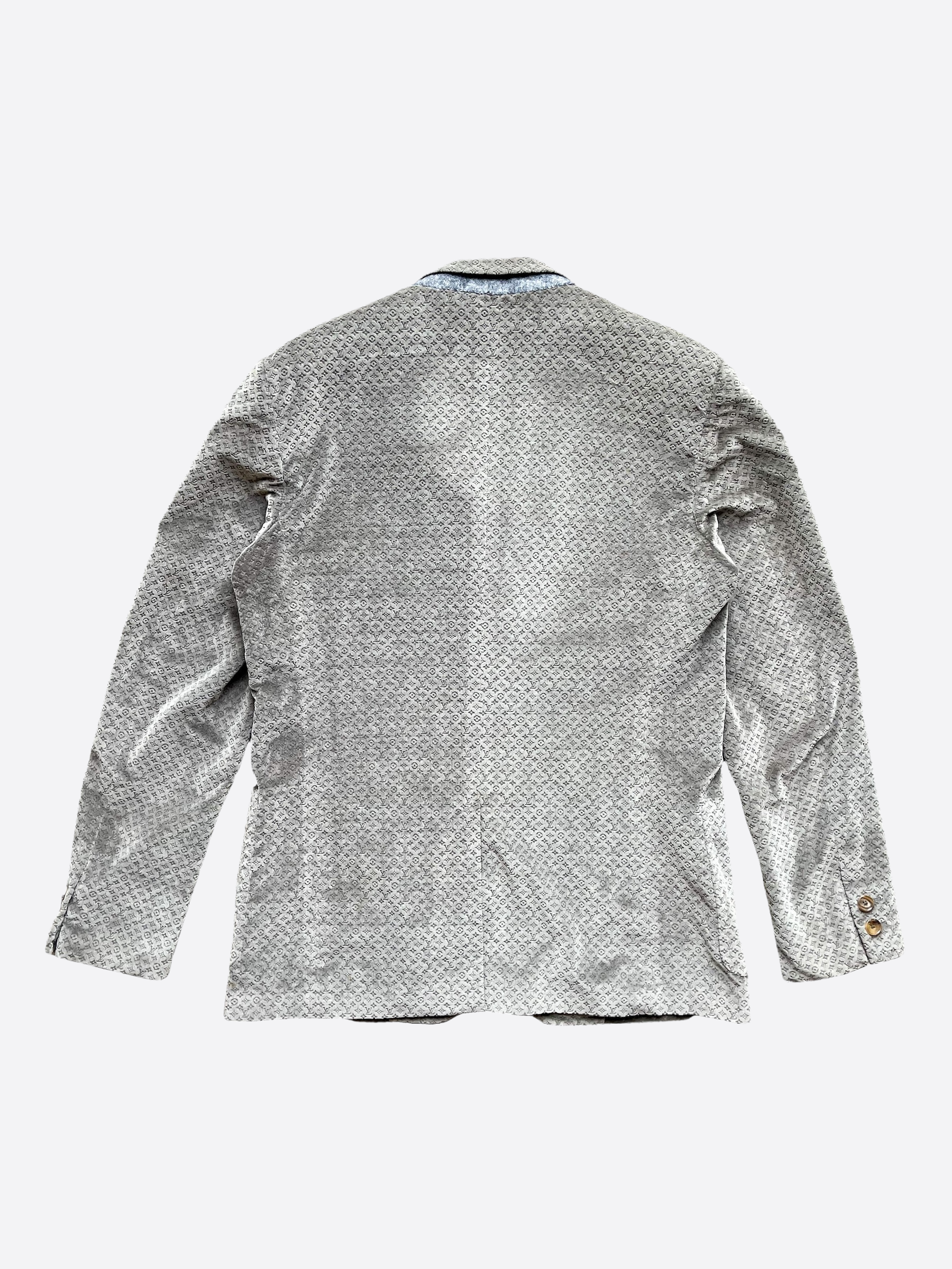 Louis Vuitton Monogram Velvet Blazer Jacket – Savonches