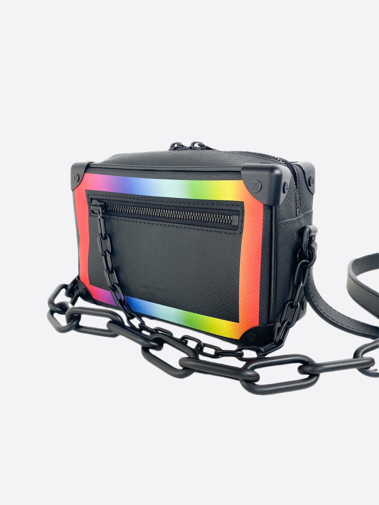 Louis Vuitton Soft Trunk Bag Rainbow Taiga Leather - ShopStyle