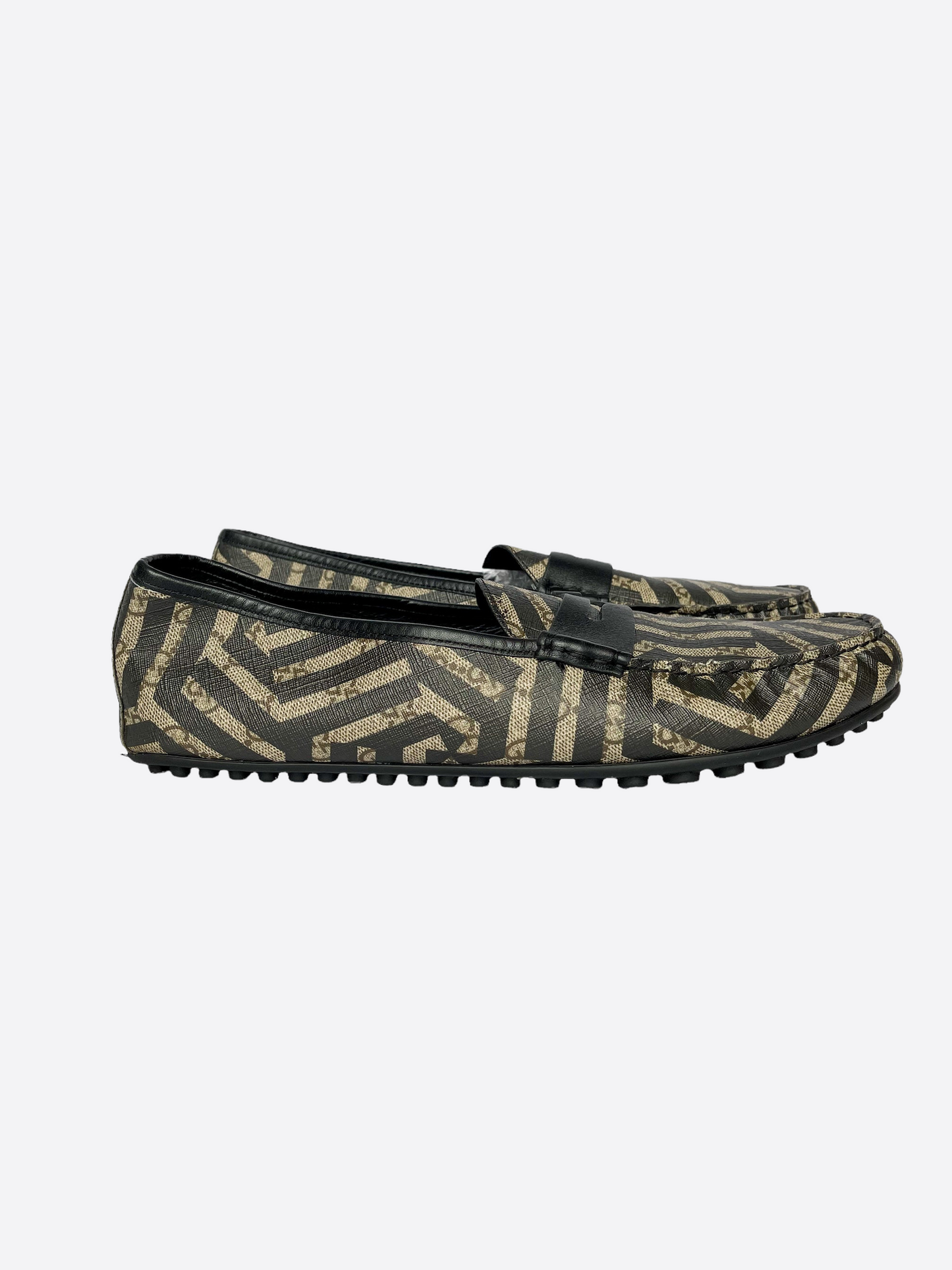 Gucci Monogram Loafers