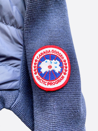 Canada Goose Navy Hybridge Knit Women's Jacket