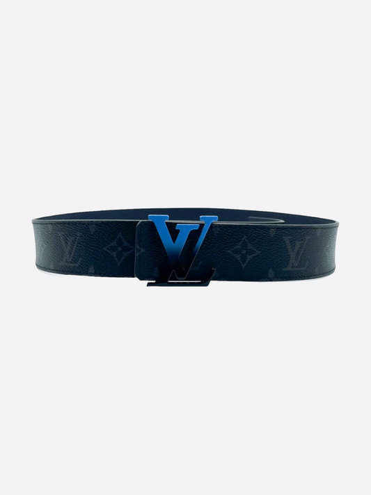 Louis Vuitton Monogram Eclipse Blue Sunset Belt