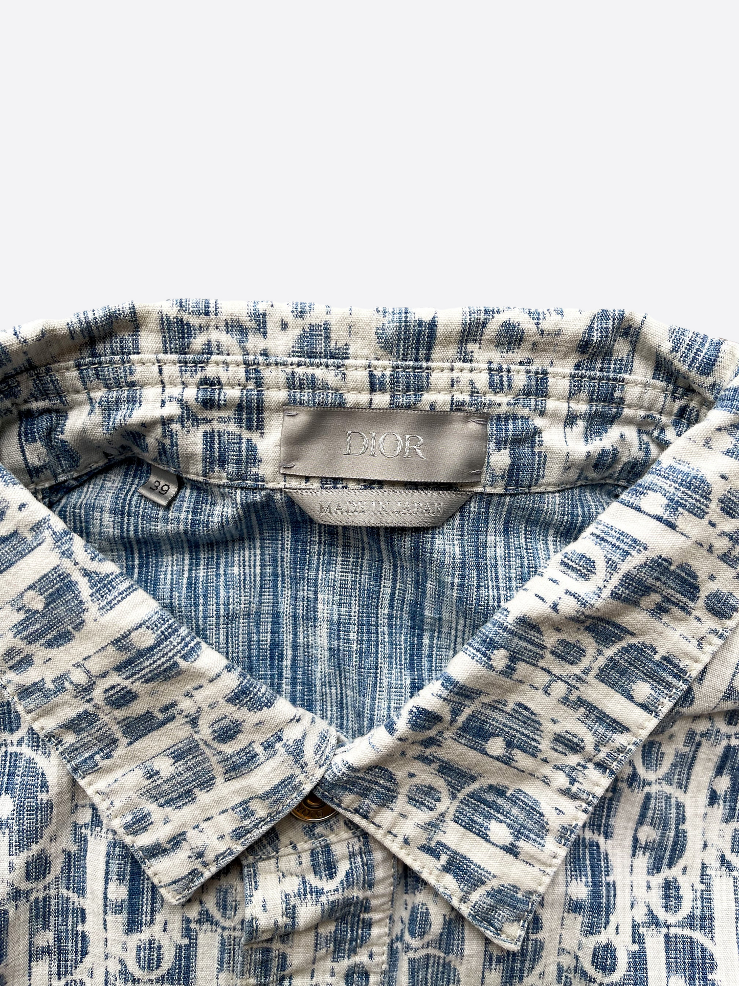 Dior Oblique Button Up Shirt