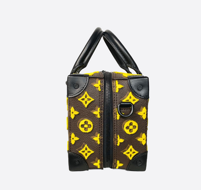 Louis Vuitton Speedy Yellow Monogram Tuffetage Trunk