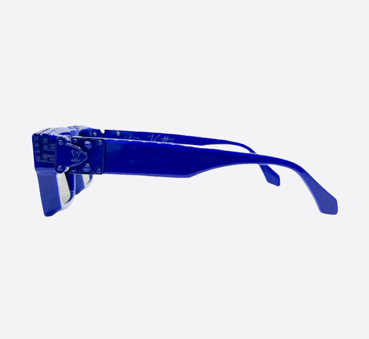 Louis Vuitton - Authenticated 1.1 Millionnaires Sunglasses - Plastic Blue Plain For Man, Never Worn