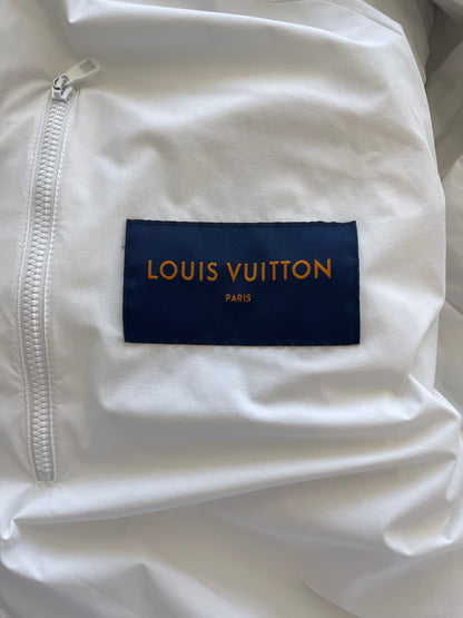 Louis Vuitton White Flower Monogram Puffer