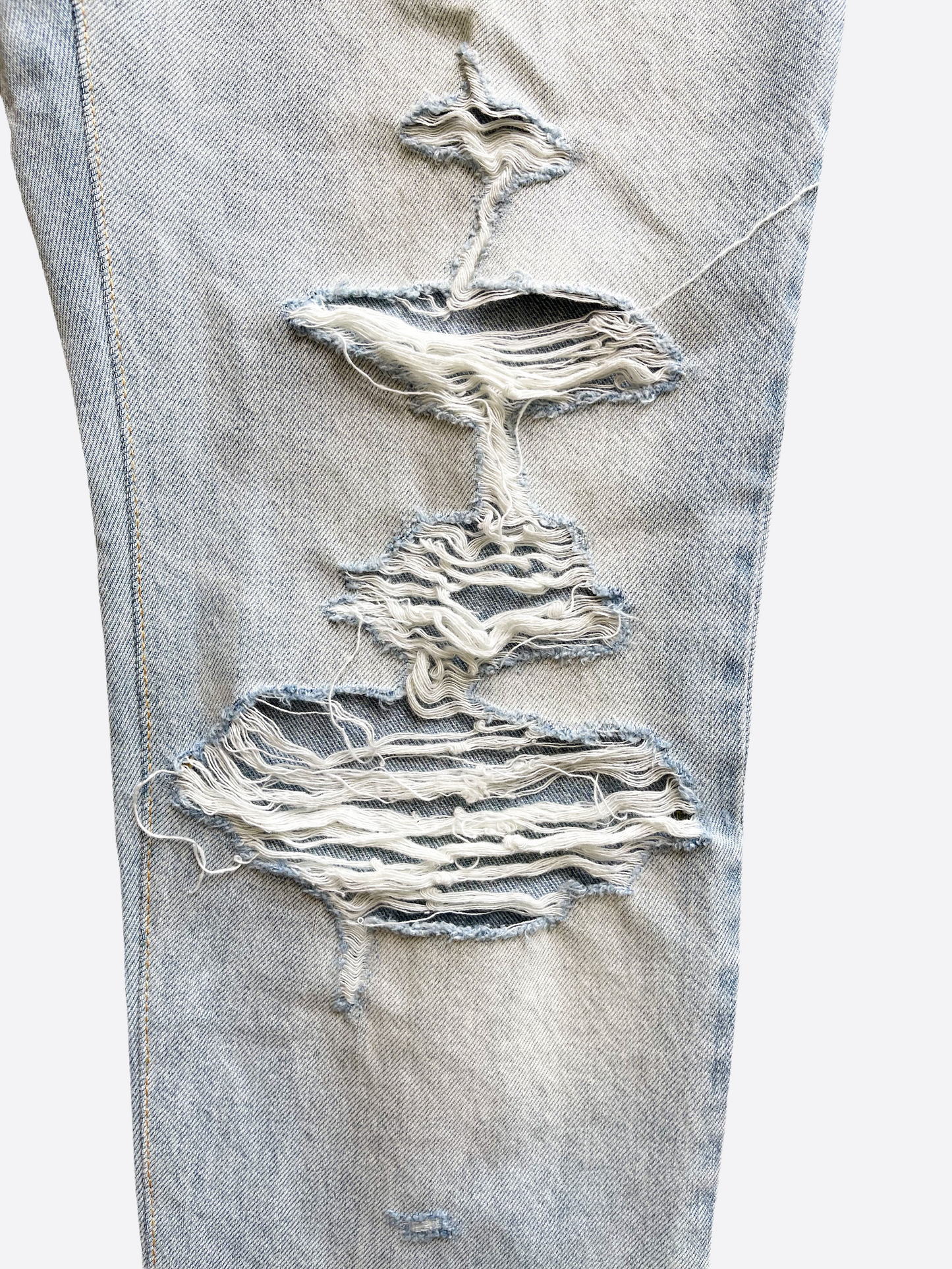 Amiri Light Blue Distressed Jeans