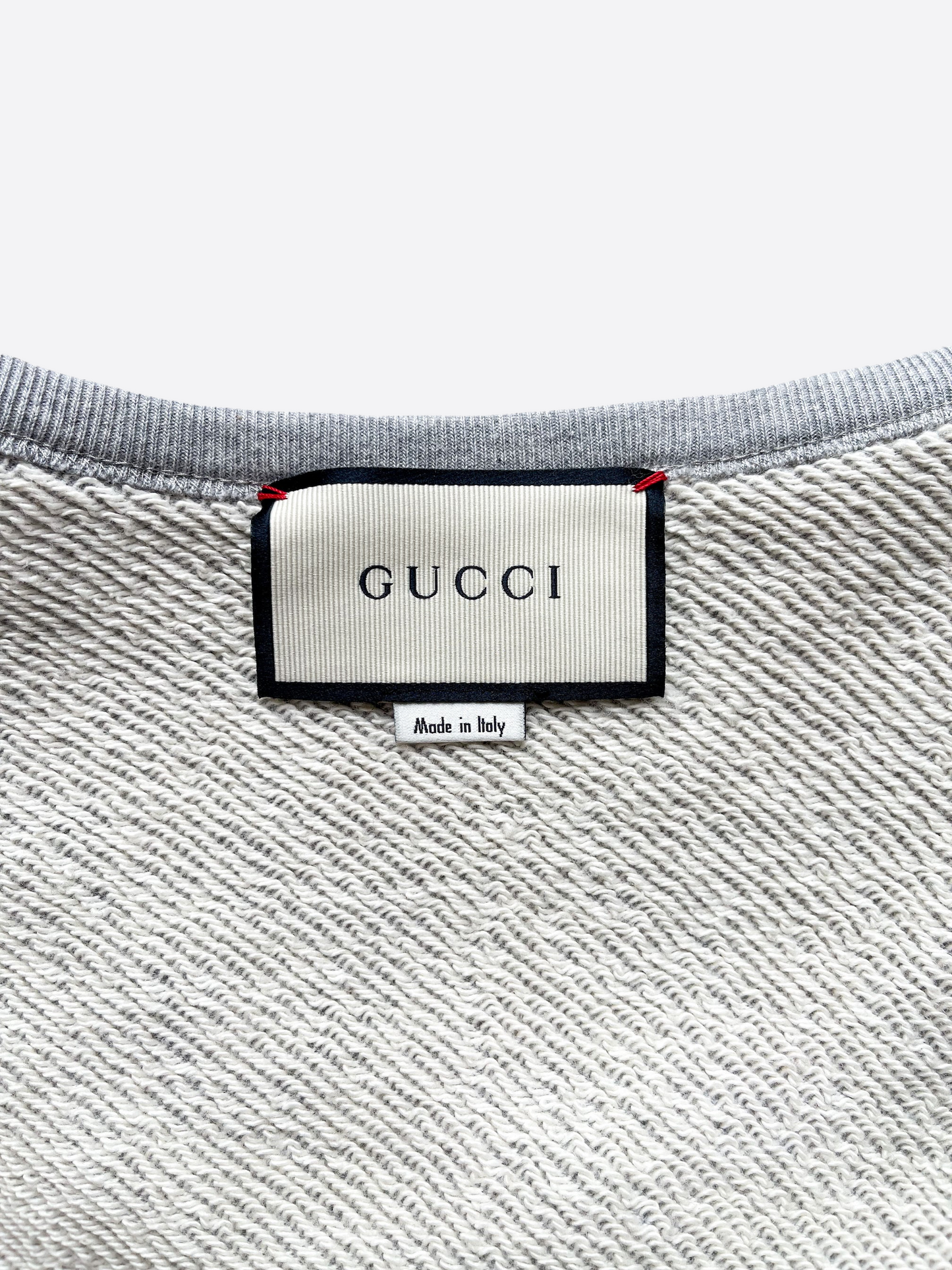 Gucci Track Logo Grey Sweatshirt