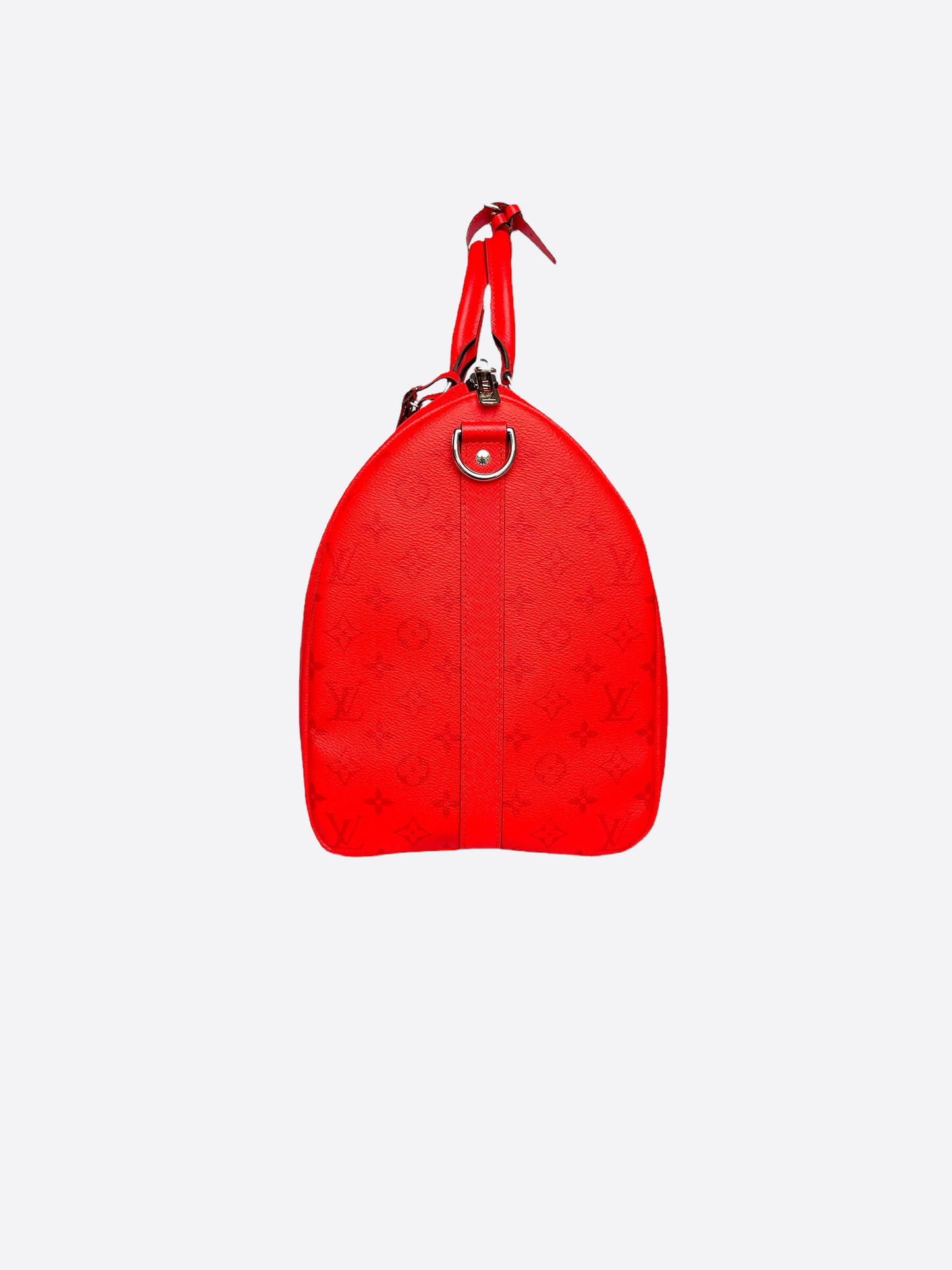 Louis Vuitton Taigarama Red Keepall 50