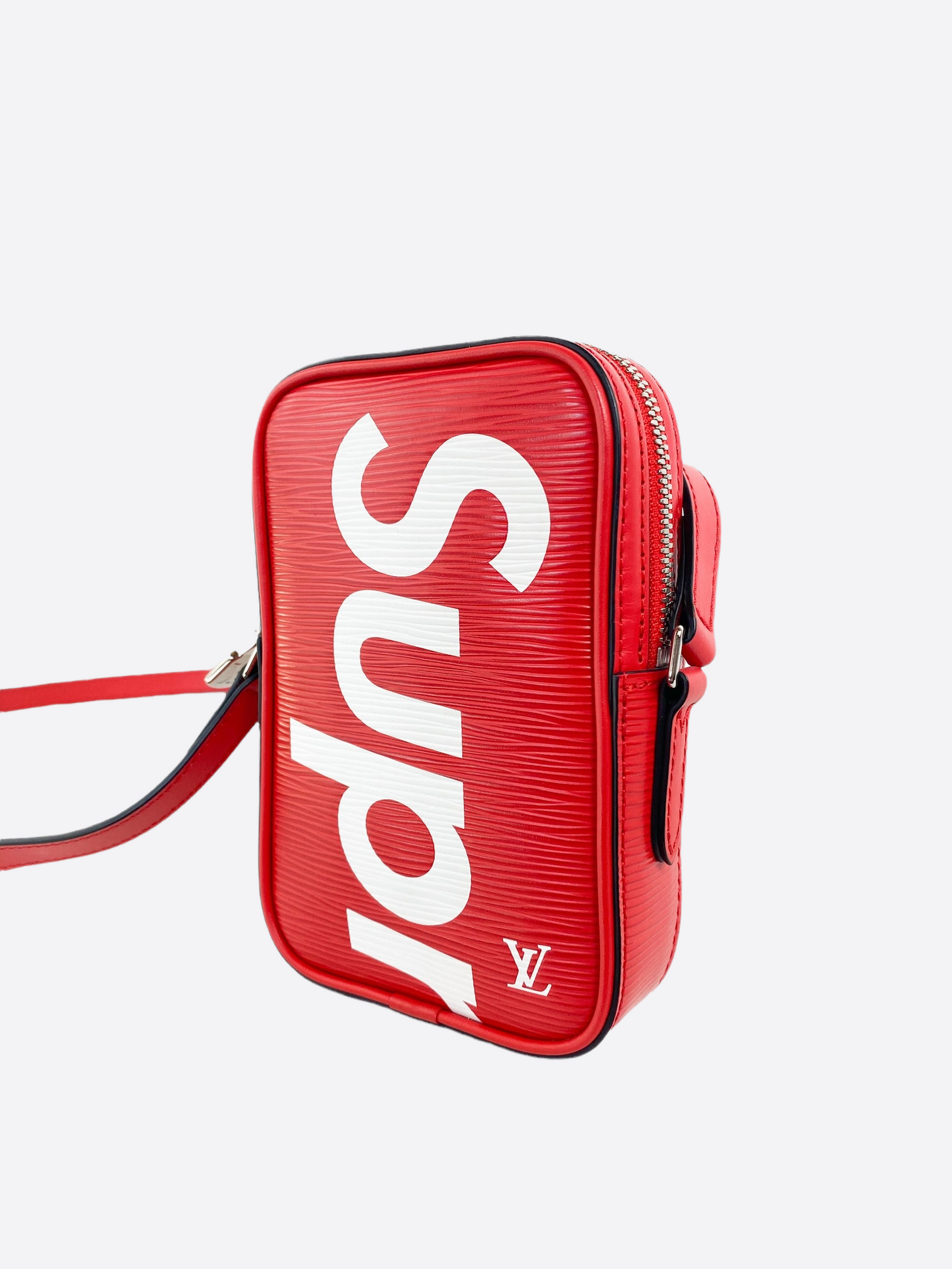 Louis Vuitton Danube Handbag Limited Edition Supreme Epi Leather PM Red  1990113