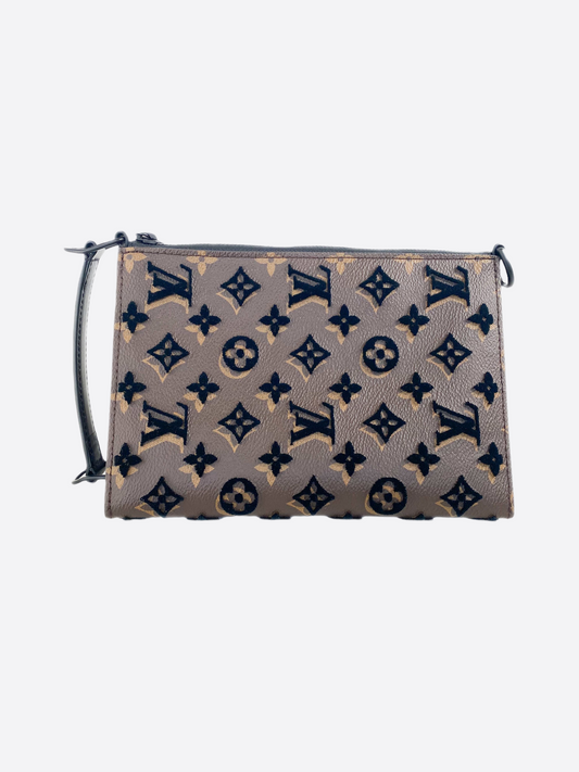 Louis Vuitton Mini Triangle Tuffetage Soft Trunk Bag